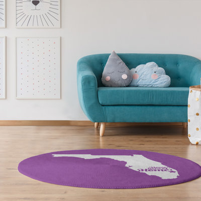 Tapis en poly-chenille pour palmier home