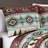 Dune Microfiber Coverlet Southwestern Cowboys Aztec Quilt Set-684808152