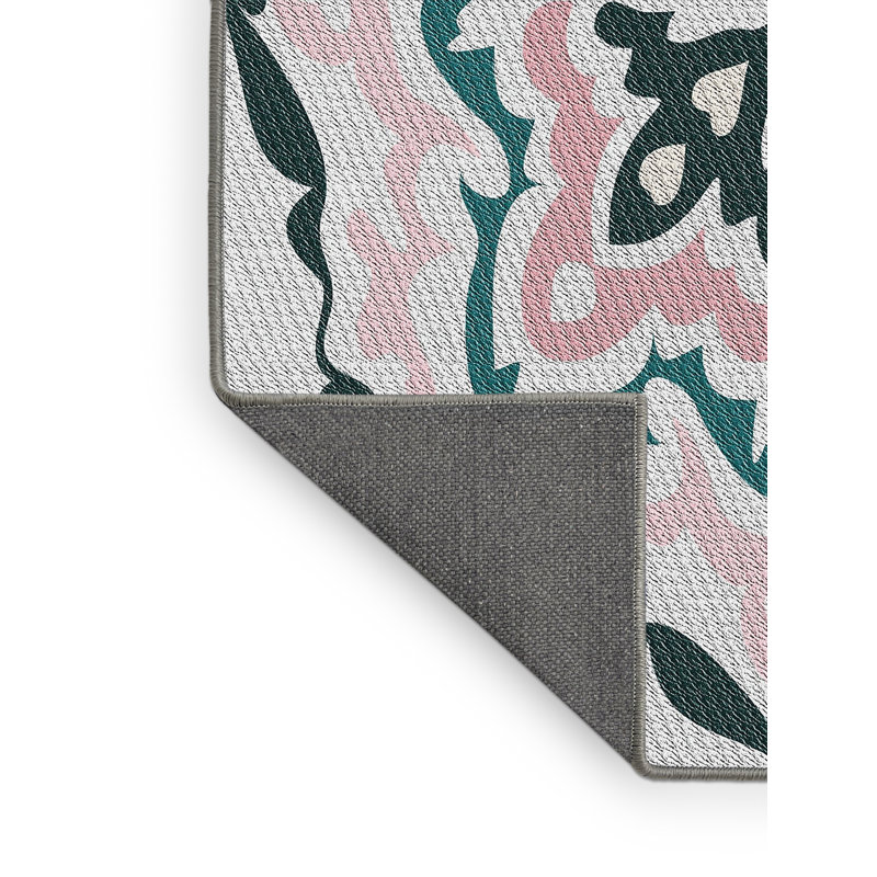 Tapis vert damassé, Rectangle 5 pi x 7 pi