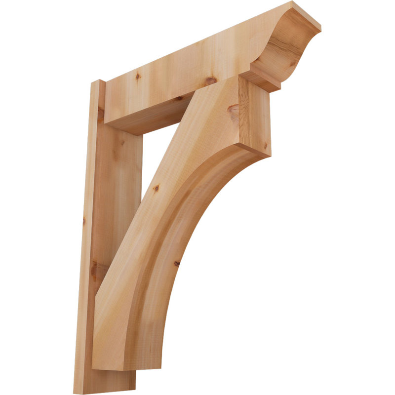 Persienne en bois Westlake, P 28 po x H 36 po, Cèdre rouge occidental l 7 1/2 po (lisse)