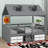 Motyka House-Style Bed with Built-Bed Roof and Storage-575694085-575694106