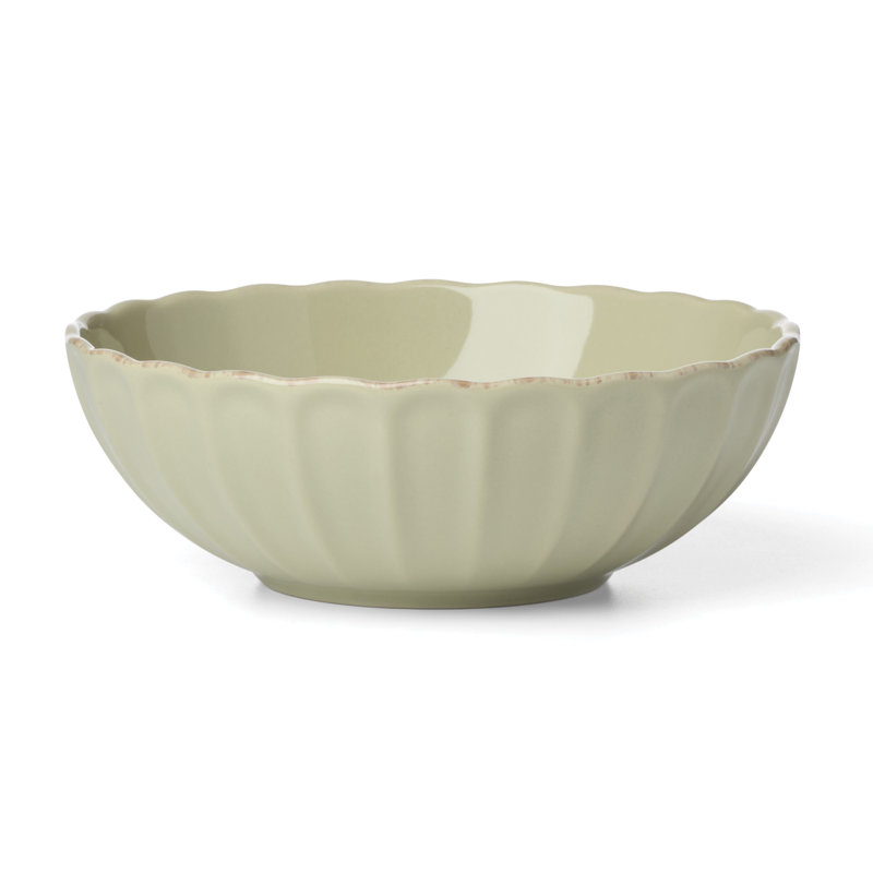 Lenox French Perle Scallop Matcha 12-Piece Dinnerware Set