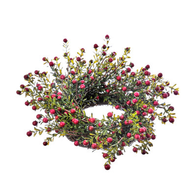 Faux Berry 15'' Wreath
