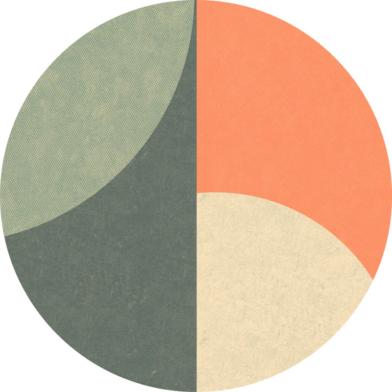 Gurnee Vinyl Machine Printed Area Rug, Round 4'11.1"