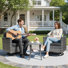 Allcot 7 - Person Patio Conversation Sets with Cushions