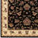 Tapis noir / ivoire Weisgerber