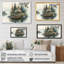 «Fishing House by the Lake I», peinture sur toile-1324223748-1324223751