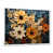 White Floater Framed