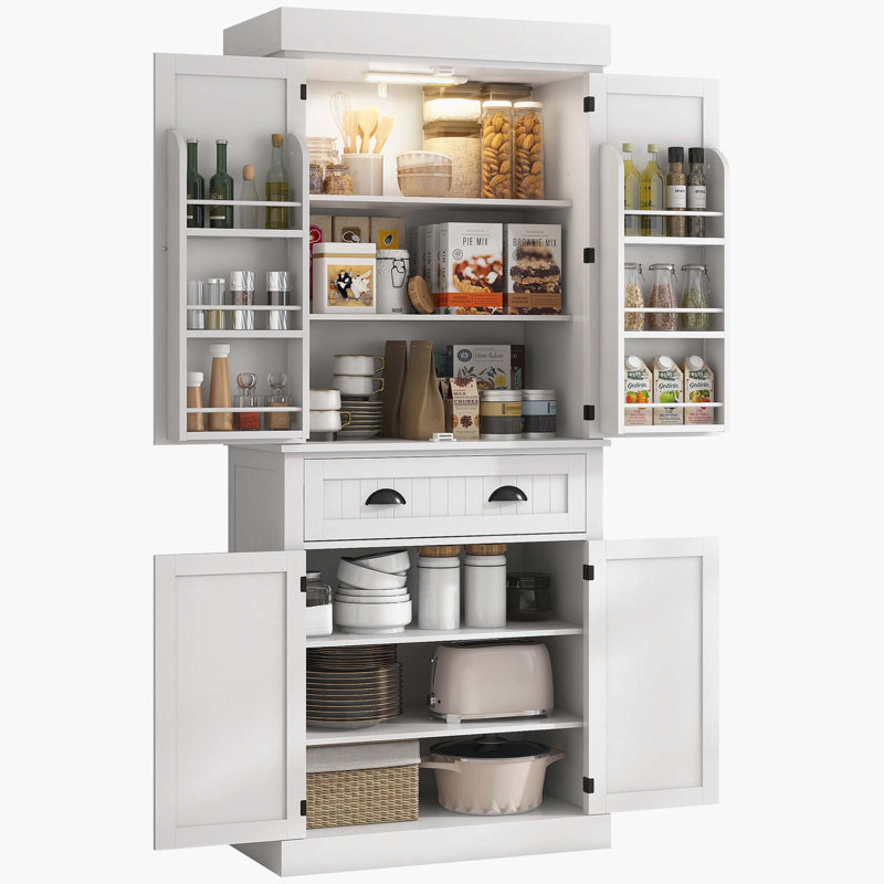 71" Kitchen Pantry Cabinet