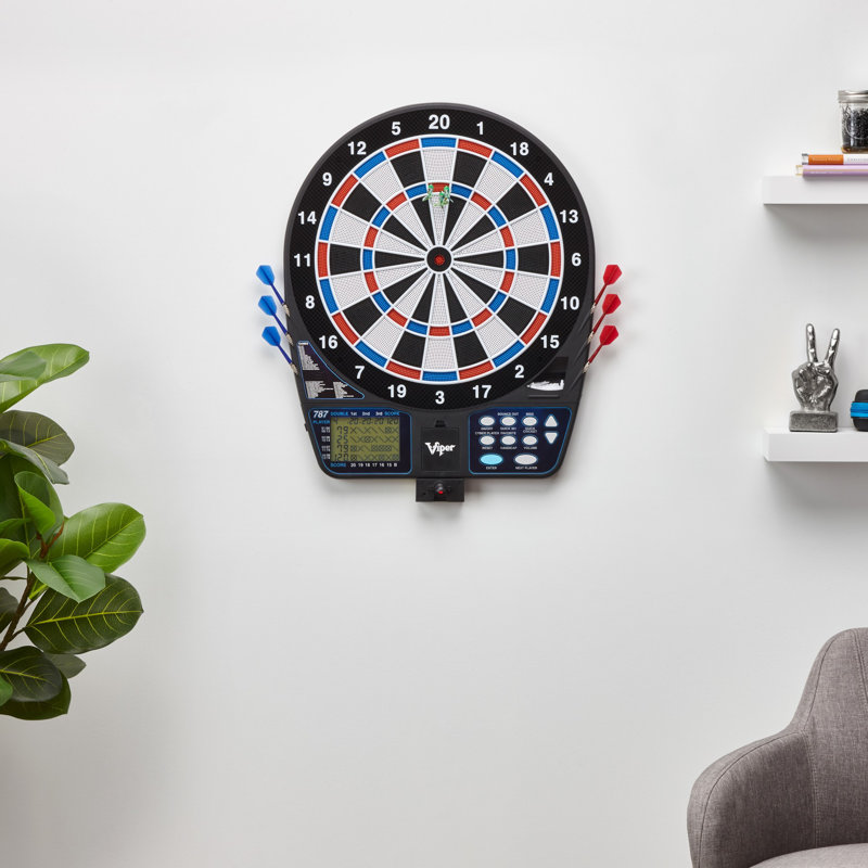 787 Electronic Dartboard with Darts