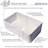 30'' L Single Bowl Fireclay Kitchen Sink