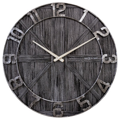 York Metal Wall Clock