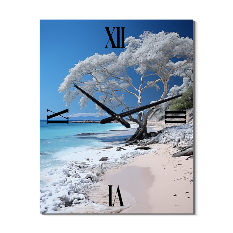 Aly - Horloge murale moderne Cuba, Petit