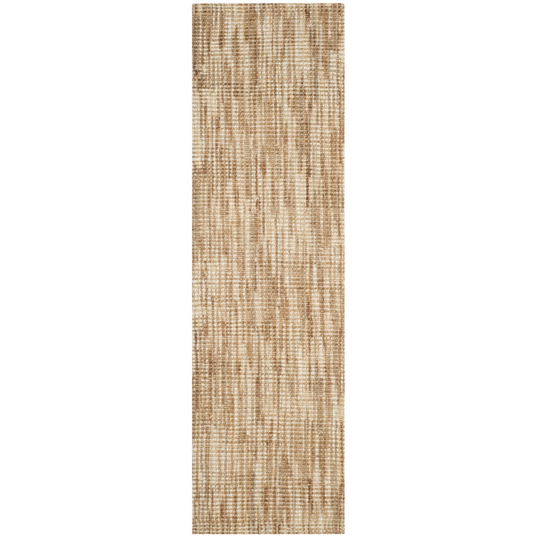Bodenhamer Natural Fiber Hand Woven Jute Abstract Rug