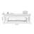 White Solid  Wood TV Cabinet Fireplace-117598205-117598206