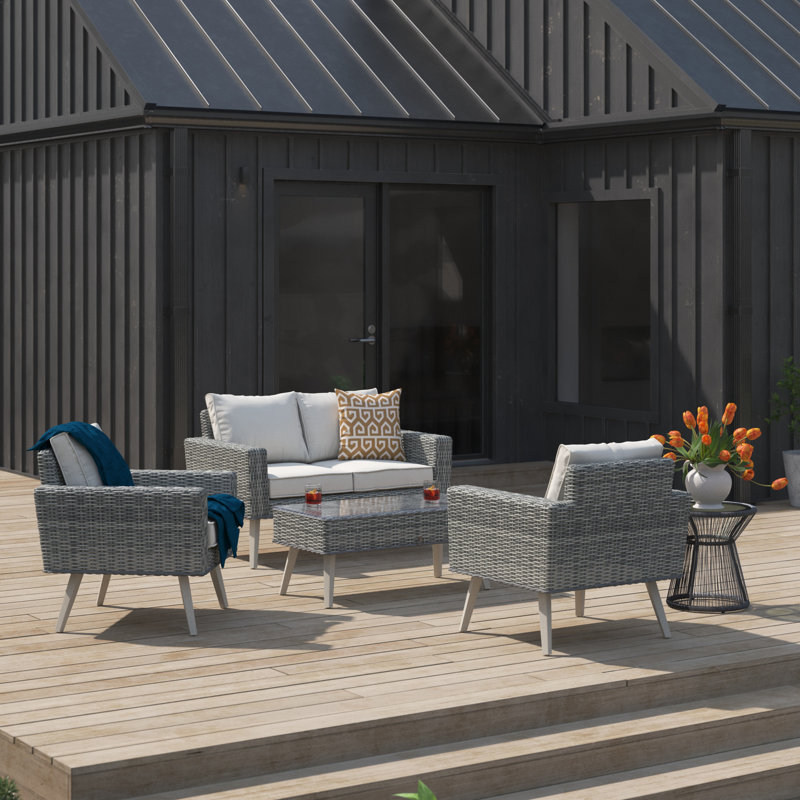 4 - Person Patio Conversation Set