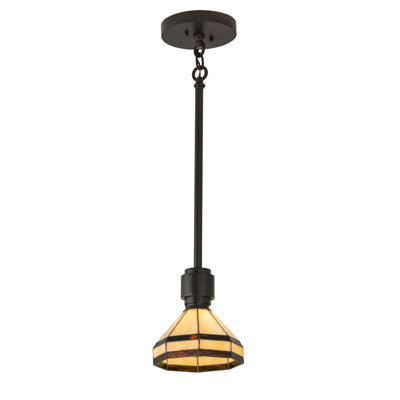 Luminaire suspendu 1 lumière à cône simple Wynkoop