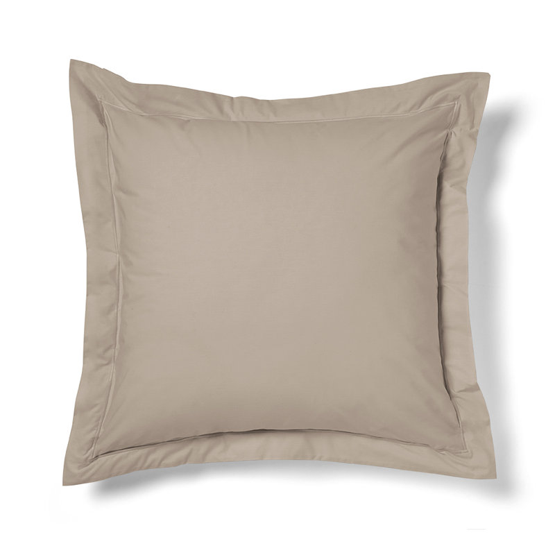 Hazelanne Solid Colour Duvet Cover with Pillowcases, Taupe, 220 x 240cm Duvet Cover