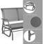 Chadley Metal Outdoor Bench-1825217466