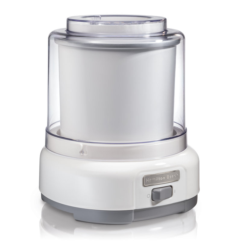 Hamilton Beach® 1.5 Quart Ice Cream Maker White, White