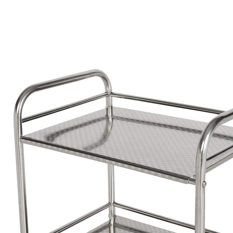 Thinder 50 Cm Stainless Steel Kitchen Trolley with Locking Wheels