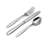 Mooncrest 12 Piece Everyday Flatware Set