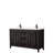 Daria 60'' Double Bathroom Vanity with Carrara Marble Top-97964210-97964213