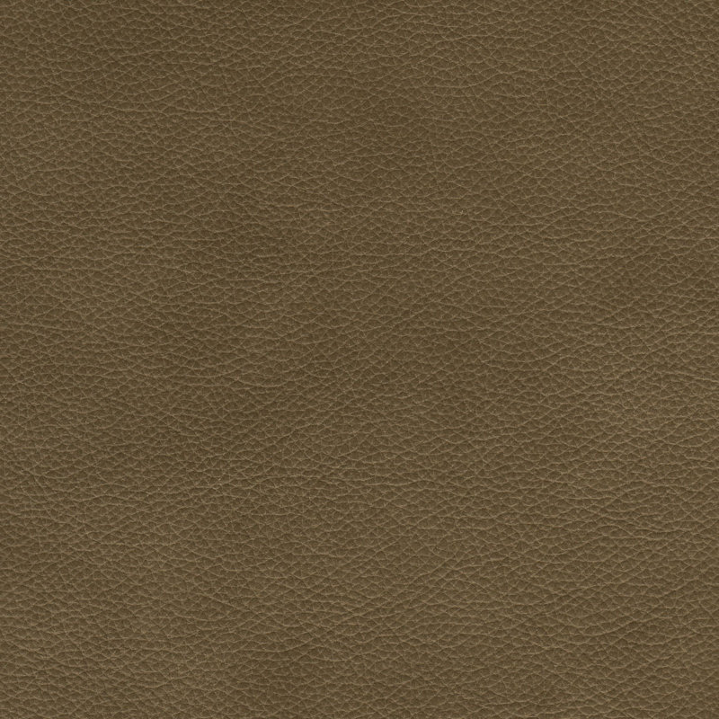 Repose-pieds Mikyah, Cuir véritable taupe