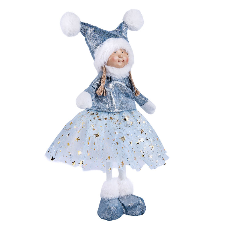 Christmas People Stuffed Holiday Accent