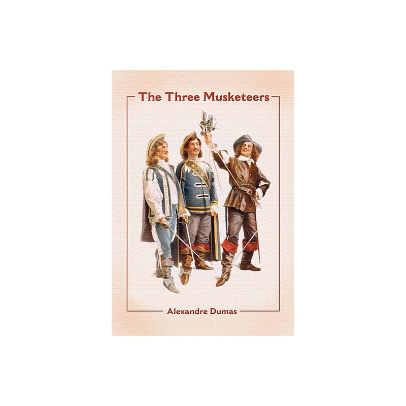 The three musketeers par dumas-impression de publicités, H 66 po x l 44 po
