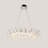 Modern Luxury Crystal Chandelier With Led Light Kit