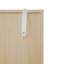 Armoire à 2 portes, armoire de rangement, armoire de rangement avec tablette réglable pour le salon