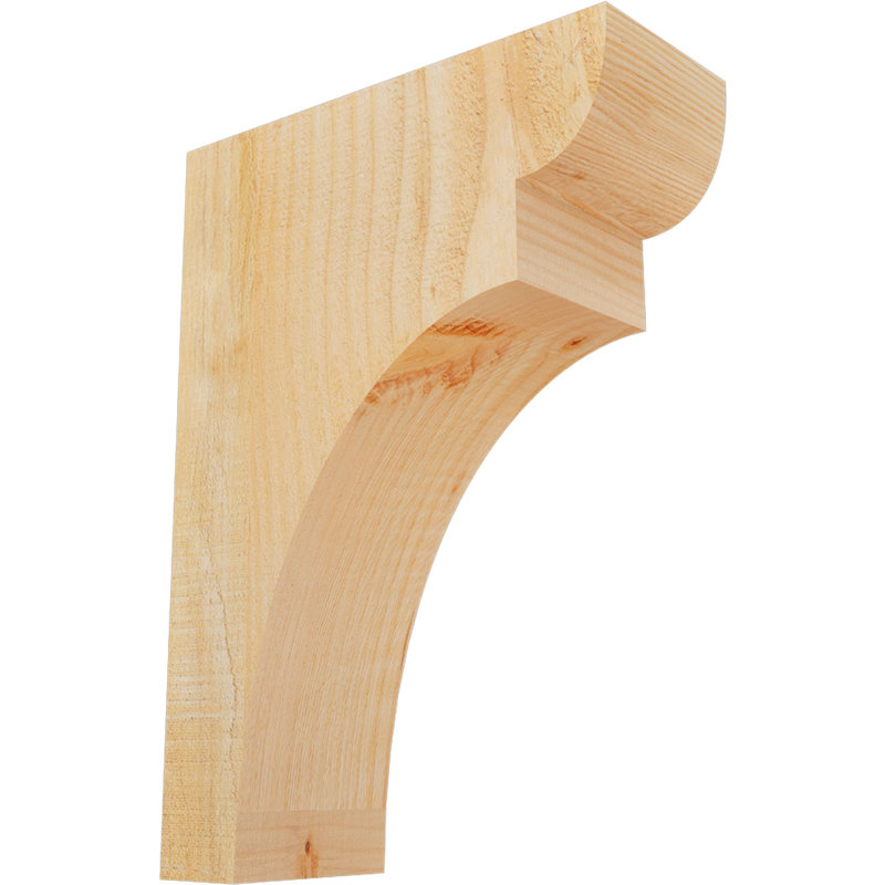 Yorktown Corbel, H 14 po x l 4 po x P 10 po, Sapin de Douglas, Sciage brut