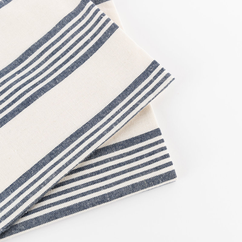 Torchon Urban Stripes, Bleu