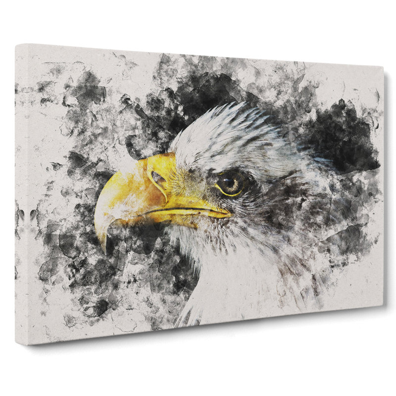 Bald Eagle Vol.1 - Wrapped Canvas Print, 40cm H x 60cm W x 3cm D