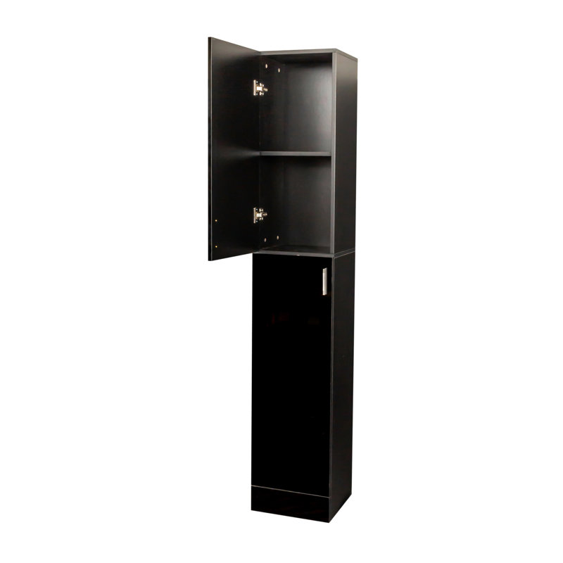 Armoire autoportante avec tablettes réglables et deux portes pour la cuisine