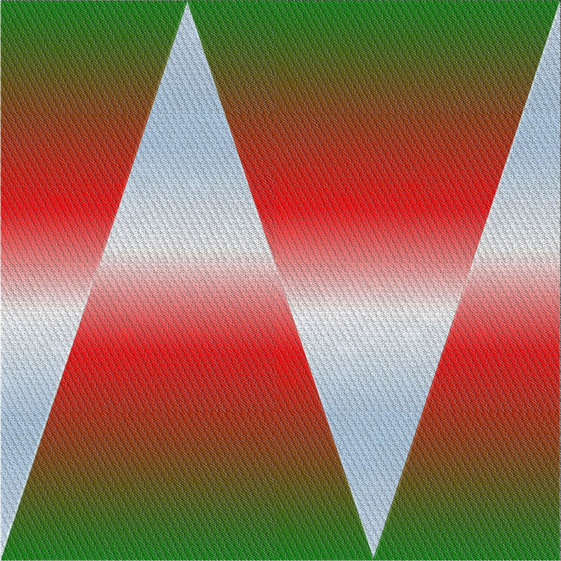 Tapis vert / rouge Quaregnon, Carré 3 pi