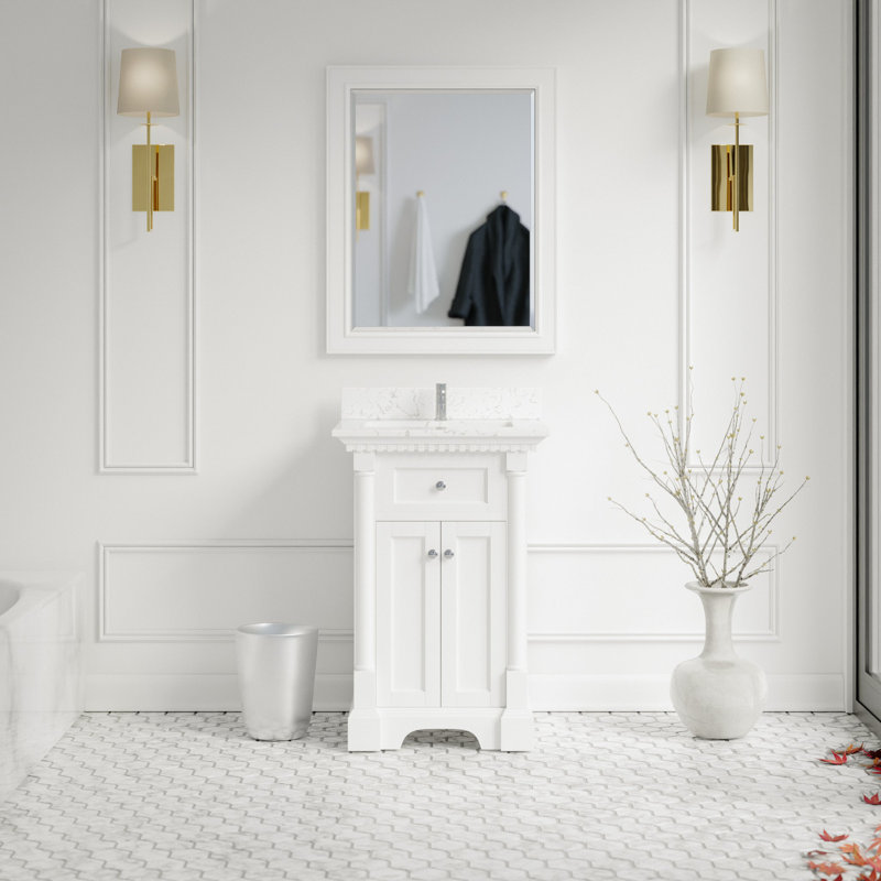 Fossen 20" Bathroom Vanity, White