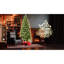 Arbre de Noël de 5 pi avec 756 pointes de texture réalistes et 250 lumières à DEL chaleureuses réparties uniformément, + pe, branches à charnières pour une installation rapide, support en métal robuste