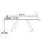 Minimalist rectangular dining table-1919406140