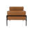 Oliverio 30.5'' Wide Metal Leg Accent Chair-185069432