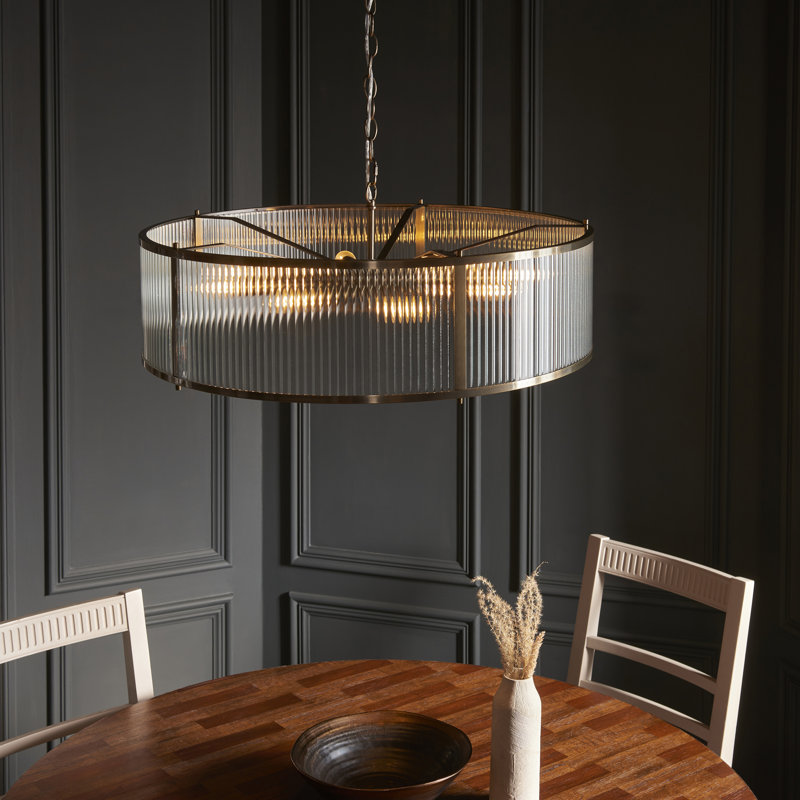 Anesty 8 - Light Chandelier, Single Tier