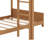 Wooden Bunk Bed With Built-In Storage Shelf & Ladder, With Slat Support, No Box Spring Needed-1237707891