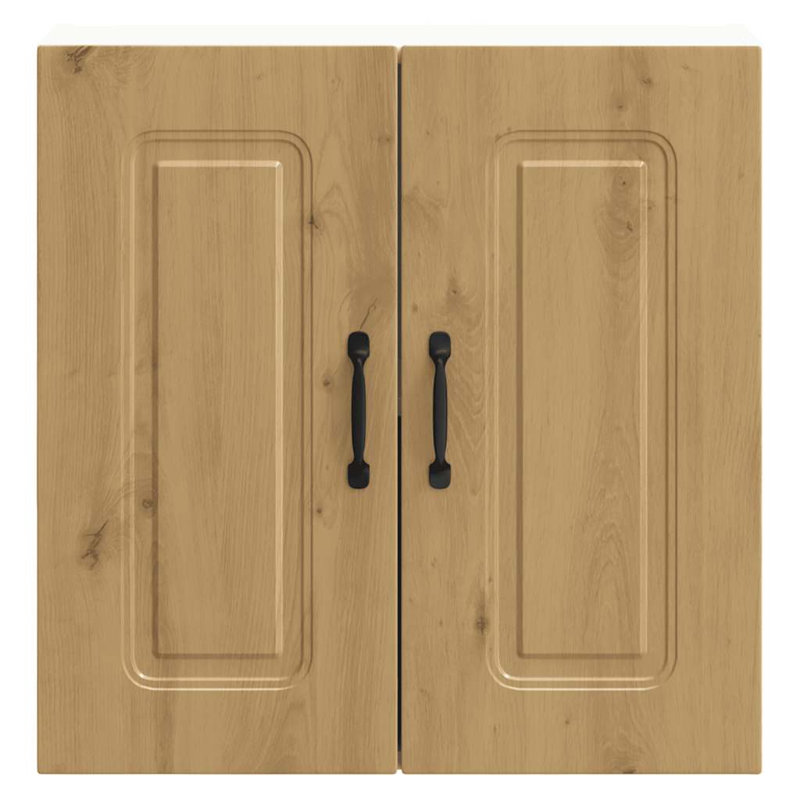 Kitchen Wall Cabinet Kalmar Engineered Wood, 60cm H x 60cm W x 31cm D, Artisan Oak
