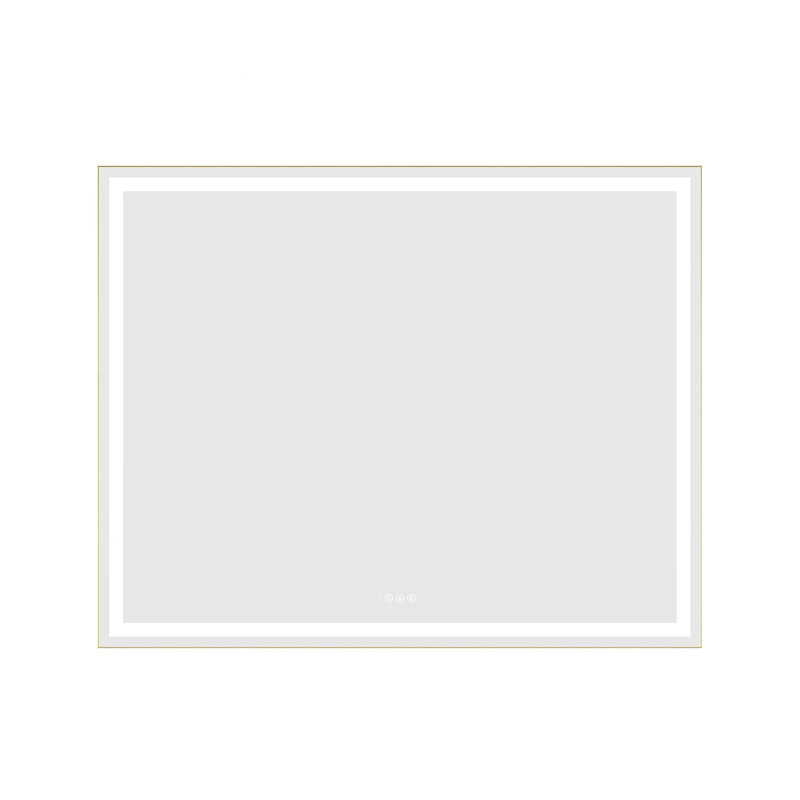 Miroir de salle de bain DEL, 48 po x 60 po