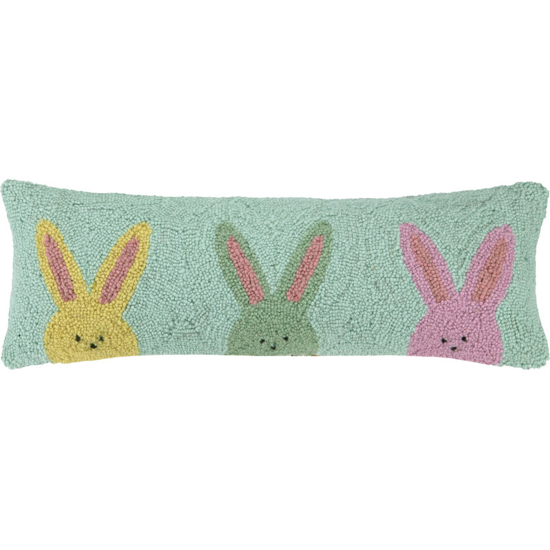 Three Peeps Lumbar Pillow