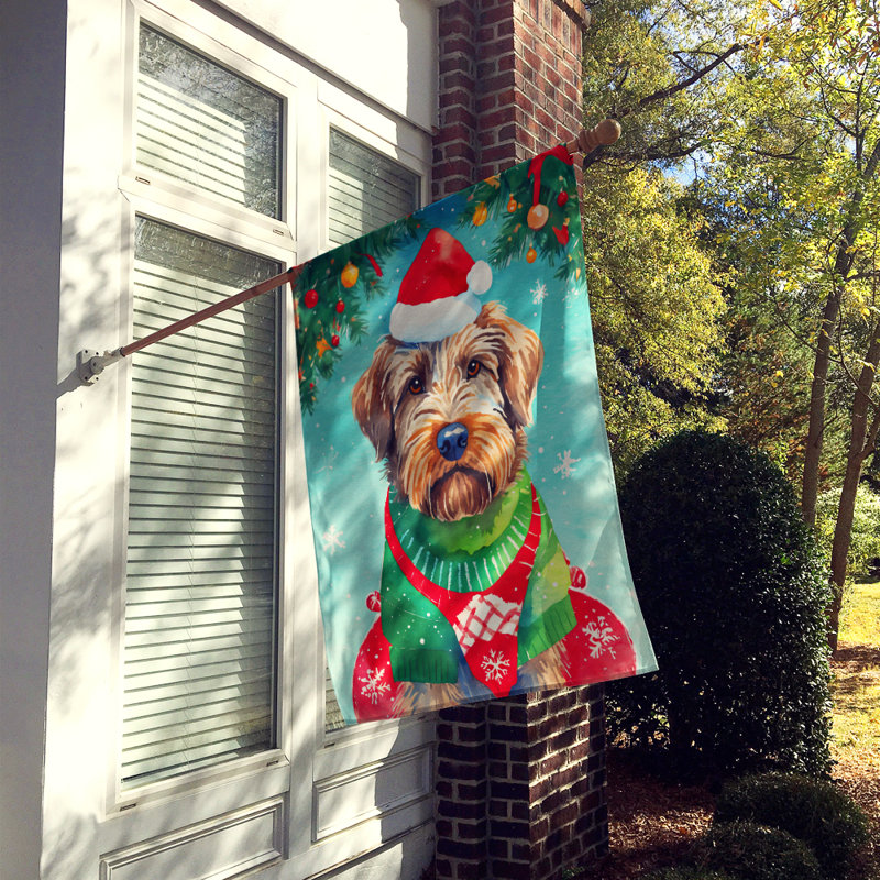 Double Sided Polyester Christmas, 40'' H x 28'' W