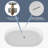 59'' x 29.5'' Freestanding Soaking Acrylic Bathtub