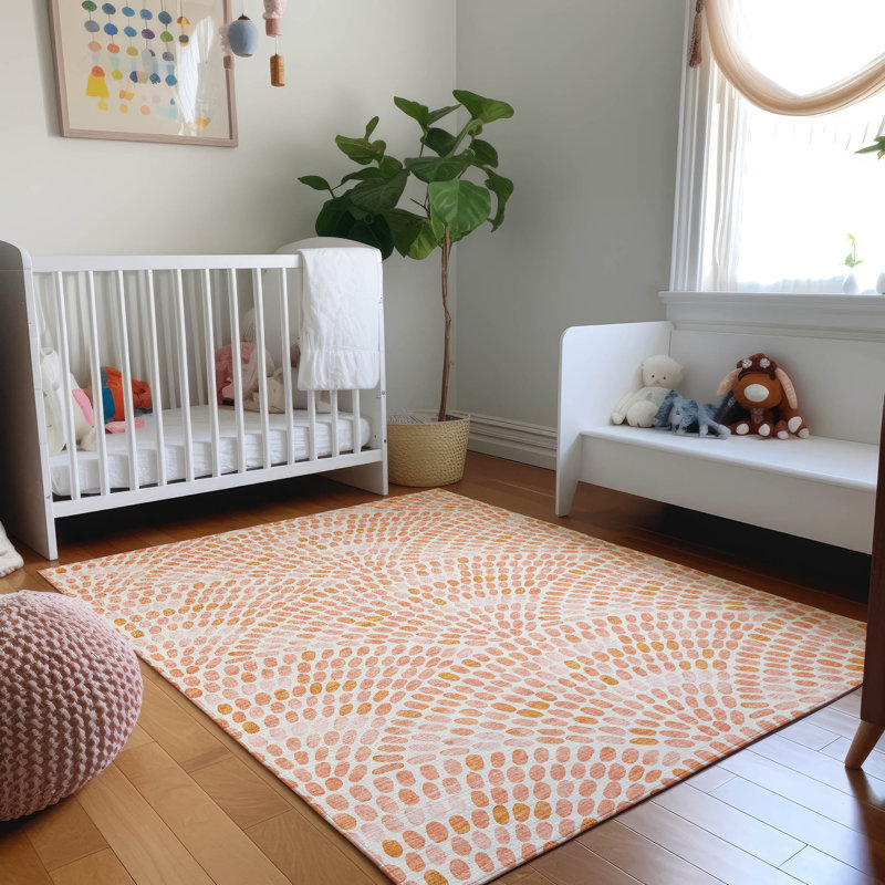  Premium Machine Washable Cerrito AMF186 Rug, Rectangle 5' x 7'6"