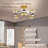 45.3" LED Ceiling Fan with Light and Remote,with Starry Sky-250608411